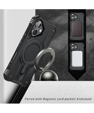 Coque iPhone 16 Defender Magnetic Noir - photo 7