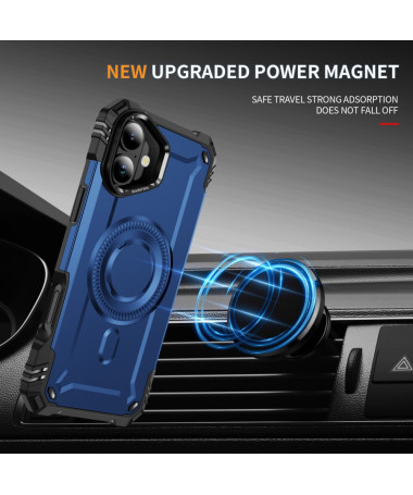 Coque iPhone 16 Magnétique Antichoc Support Objectif Bleu - photo 26