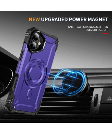 Coque iPhone 16 Magnétique Antichoc Support Objectif Violet - photo 32