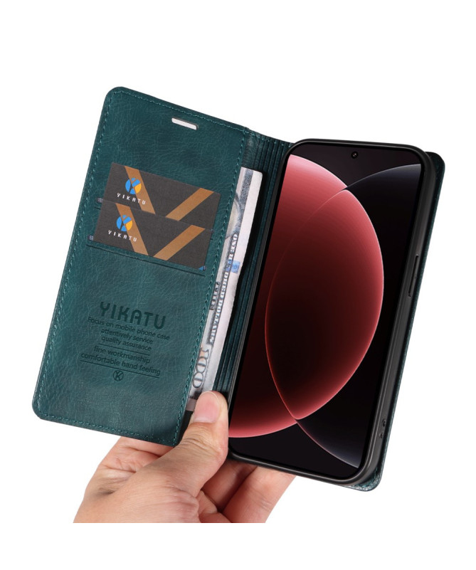 Housse Xiaomi 15 Ultra | Rétro Rabat Flip Portefeuille