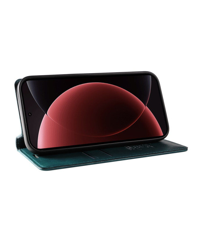 Housse Xiaomi 15 Ultra | Rétro Rabat Flip Portefeuille