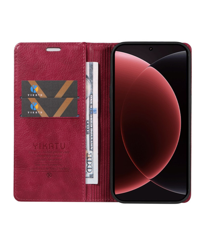 Housse Xiaomi 15 Ultra | Rétro Rabat Flip Portefeuille