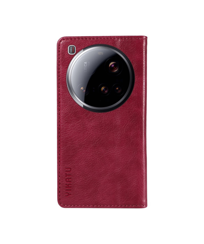 Housse Xiaomi 15 Ultra | Rétro Rabat Flip Portefeuille