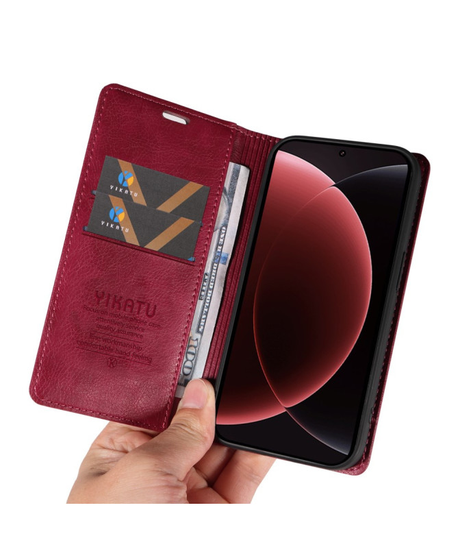 Housse Xiaomi 15 Ultra | Rétro Rabat Flip Portefeuille