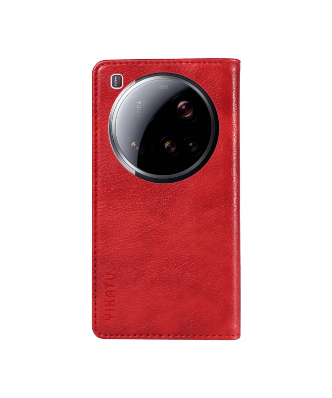 Housse Xiaomi 15 Ultra | Rétro Rabat Flip Portefeuille