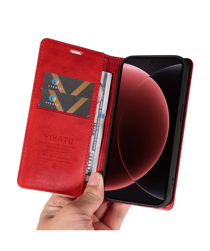 Housse Xiaomi 15 Ultra | Rétro Rabat Flip Portefeuille