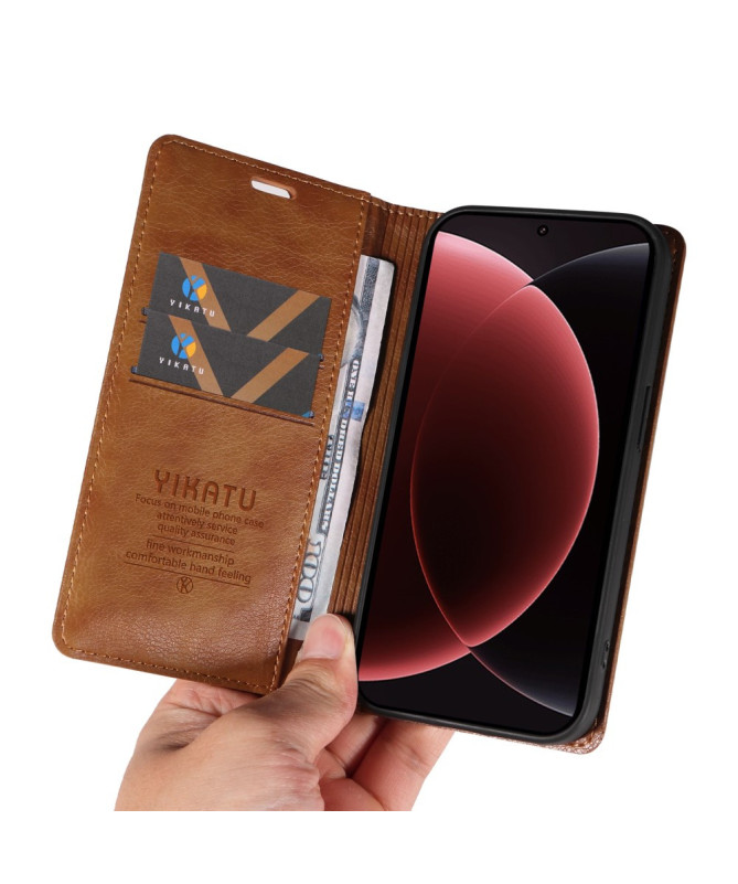 Housse Xiaomi 15 Ultra | Rétro Rabat Flip Portefeuille