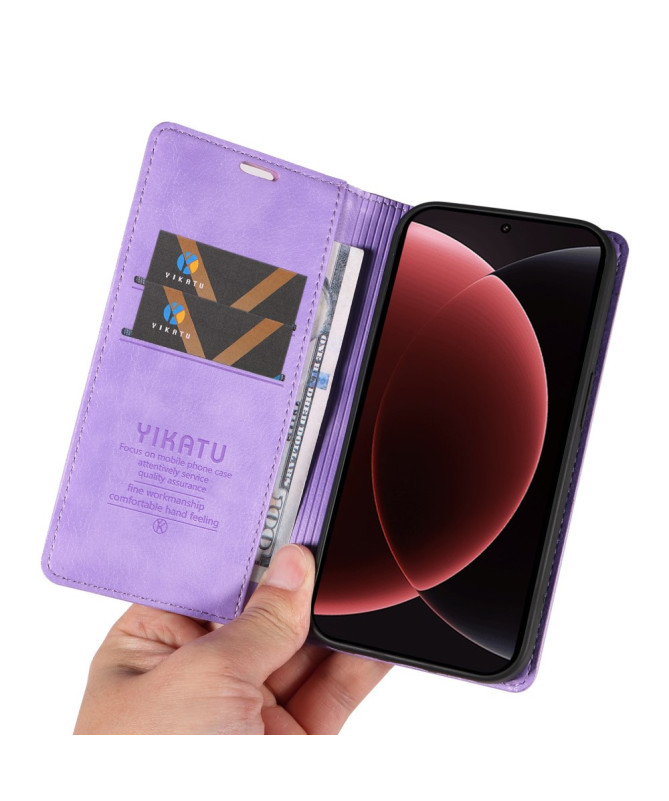 Housse Xiaomi 15 Ultra | Rétro Rabat Flip Portefeuille