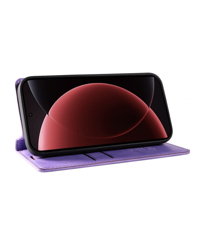 Housse Xiaomi 15 Ultra | Rétro Rabat Flip Portefeuille