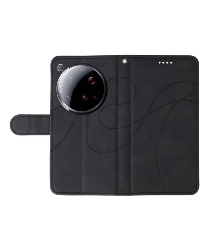 Housse Xiaomi 15 Ultra simili cuir artistique