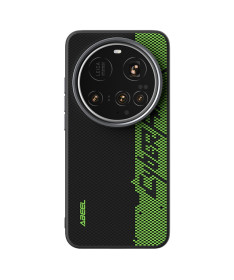 Coque Xiaomi 15 Ultra Racing ABEEL Noir et Vert Compatible MagSafe