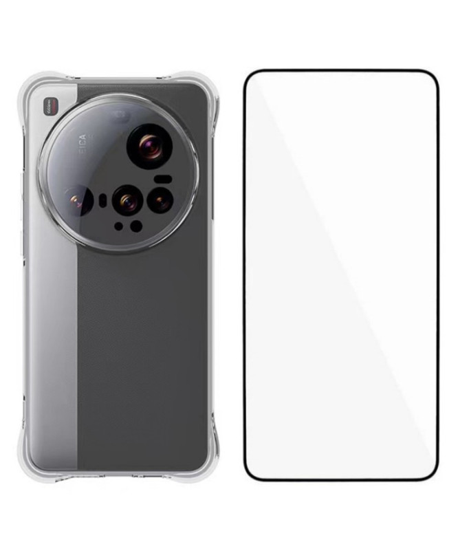 Pack Xiaomi 15 Ultra Coque Transparente + Verre Trempé