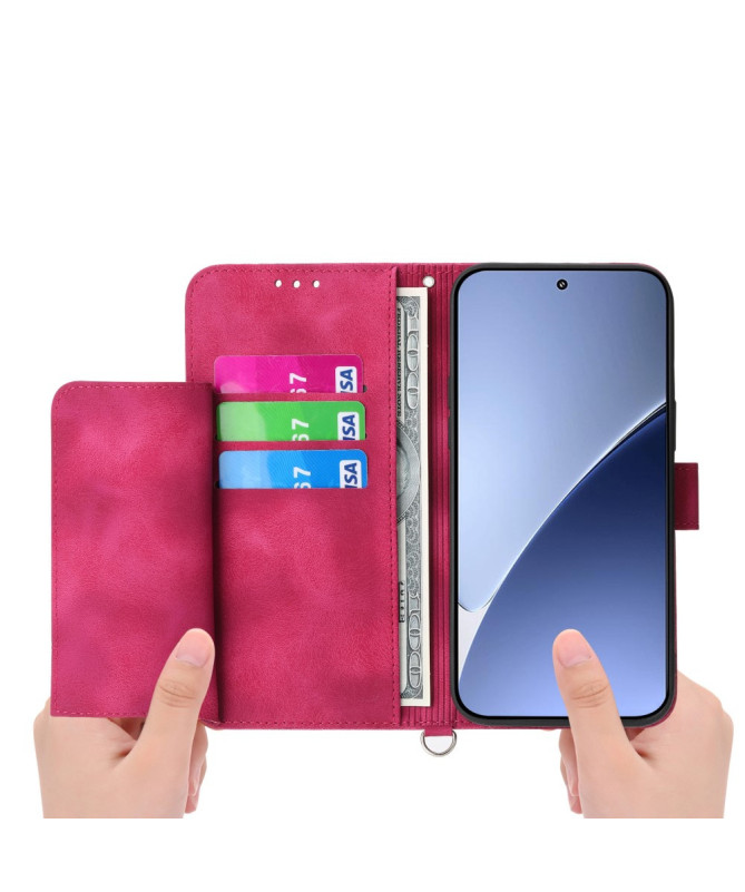 Housse Xiaomi 15 Ultra Portefeuille à Lanière | AMARYLLIS