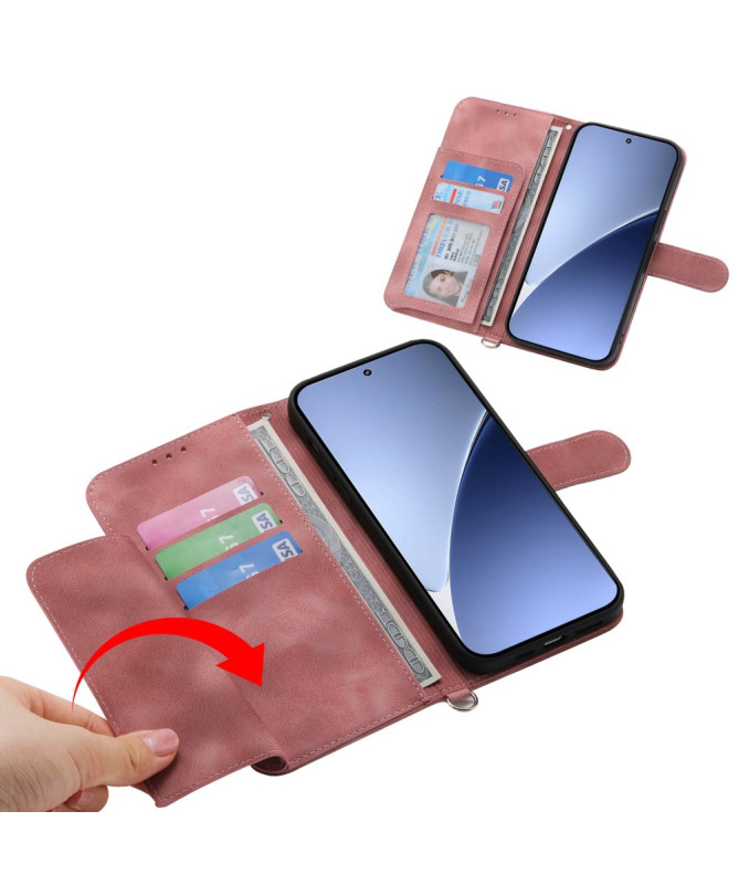 Housse Xiaomi 15 Ultra Portefeuille à Lanière | AMARYLLIS