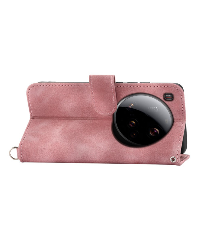 Housse Xiaomi 15 Ultra Portefeuille à Lanière | AMARYLLIS