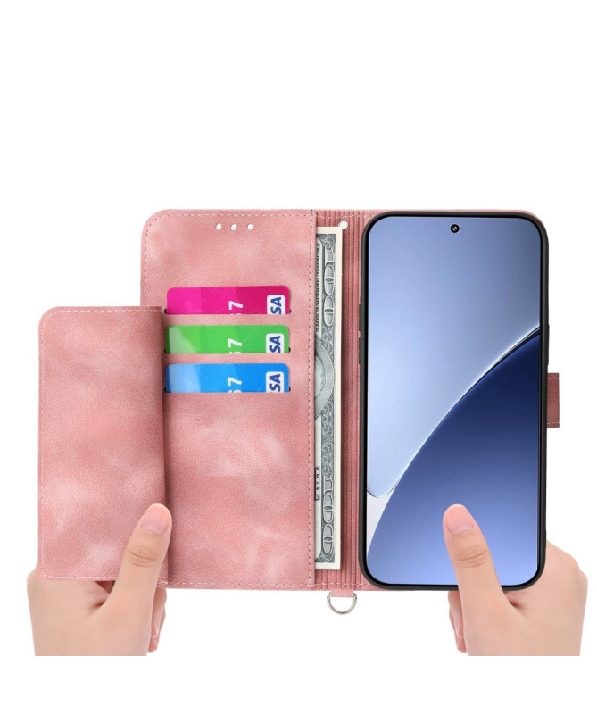 Housse Xiaomi 15 Ultra Portefeuille à Lanière | AMARYLLIS