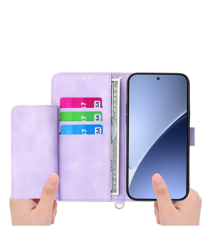 Housse Xiaomi 15 Ultra Portefeuille à Lanière | AMARYLLIS