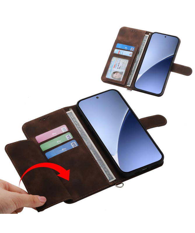 Housse Xiaomi 15 Ultra Portefeuille à Lanière | AMARYLLIS