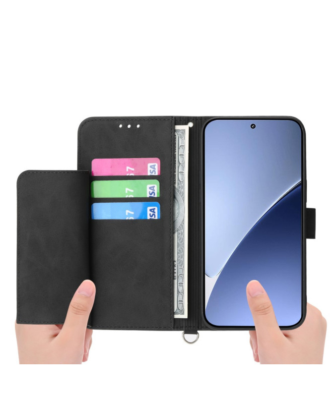Housse Xiaomi 15 Ultra Portefeuille à Lanière | AMARYLLIS