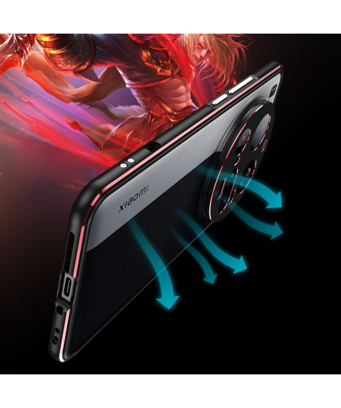 Coque Xiaomi 15 Ultra Bumper Métallique avec Protection Camera