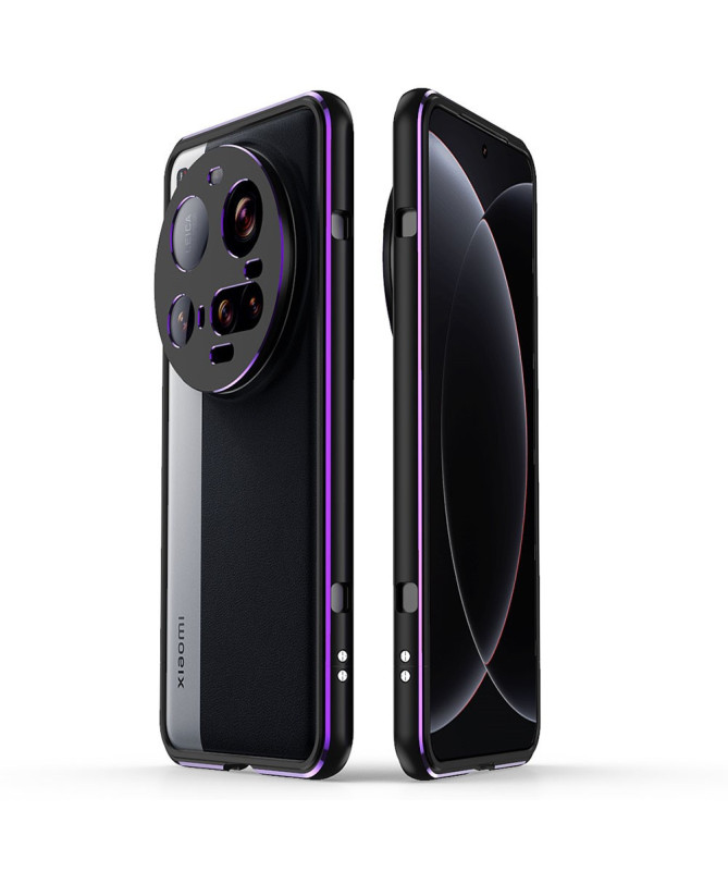 Coque Xiaomi 15 Ultra Bumper Métallique avec Protection Camera