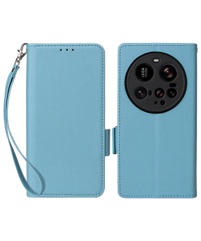 Housse Xiaomi 15 Ultra effet cuir à Lanière | FOLKEN