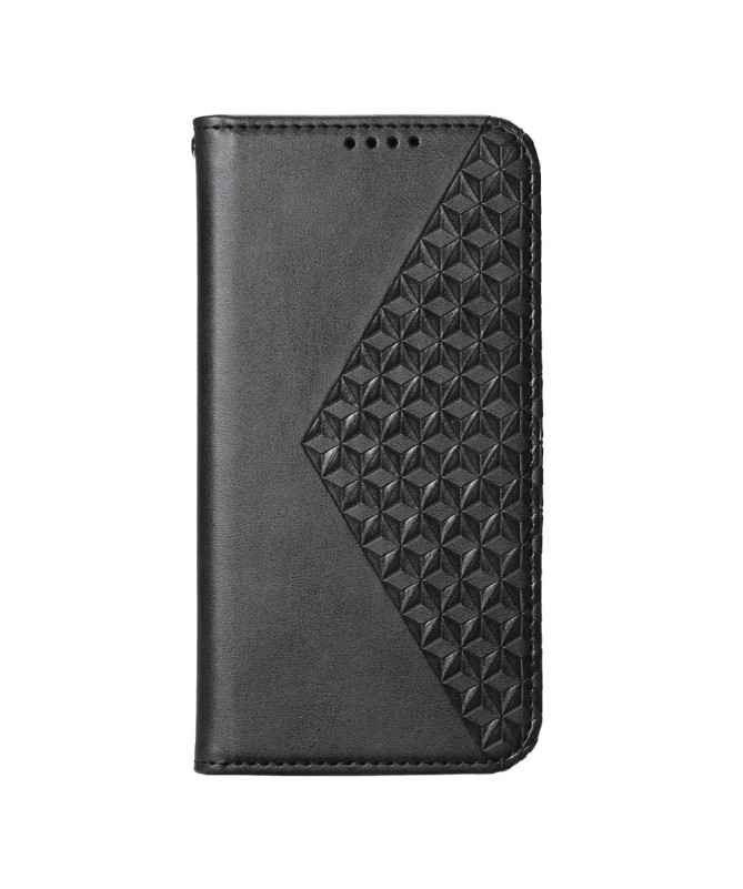 Housse Xiaomi 15 Ultra Rabat Design Géométrique à Lanière