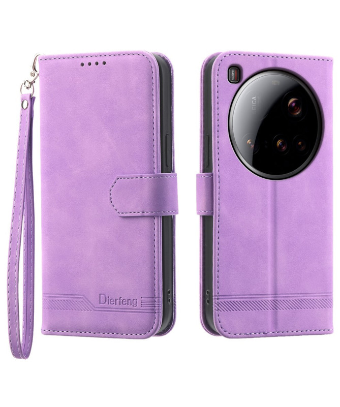 Housse Xiaomi 15 Ultra à Lanière Linear Design