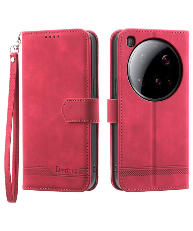 Housse Xiaomi 15 Ultra à Lanière Linear Design