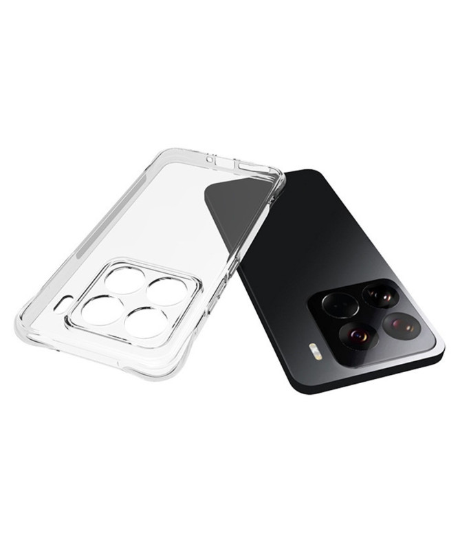 Pack Xiaomi 15 Pro Coque Transparente + Verre Trempé