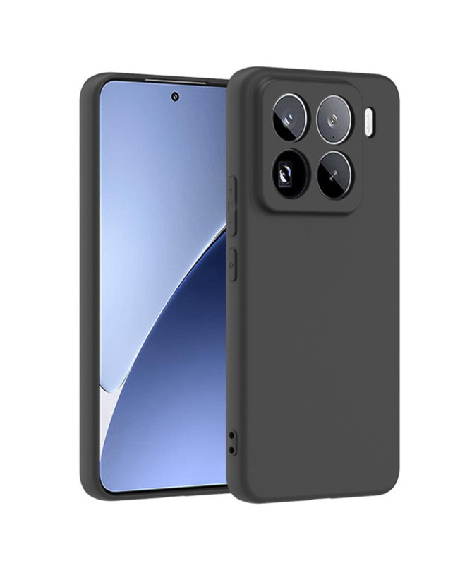 Pack Xiaomi 15 Pro Coque Noire Mat avec Verre Trempé