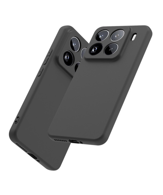 Pack Xiaomi 15 Pro Coque Noire Mat avec Verre Trempé