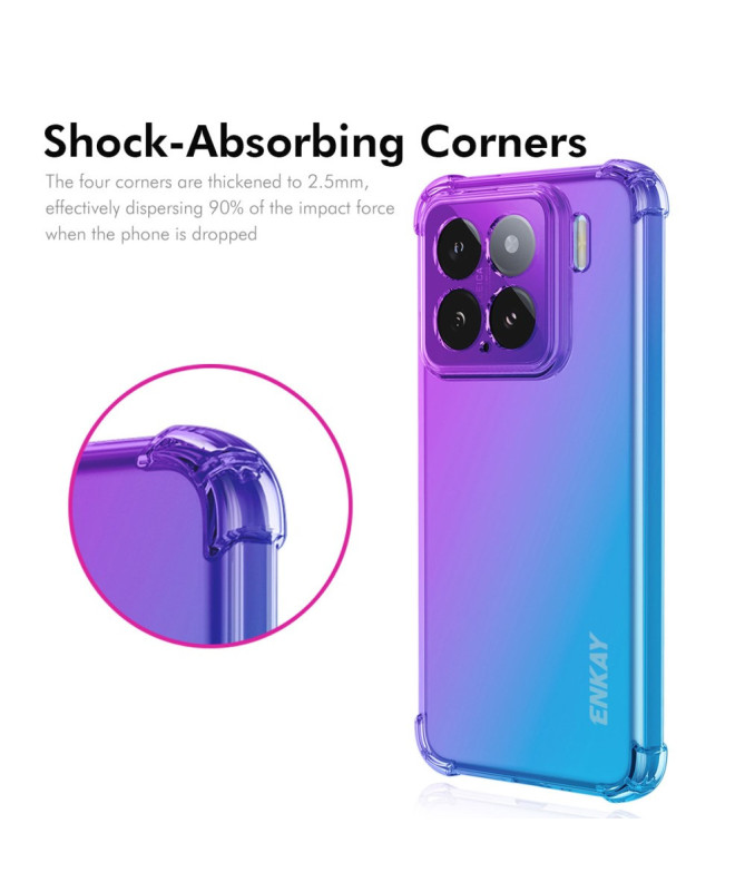 Coque Xiaomi 15 Pro Transparente Bicolore