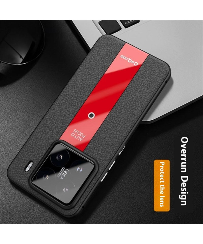 Coque Xiaomi 15 Pro Business Design Cuir et Acrylique
