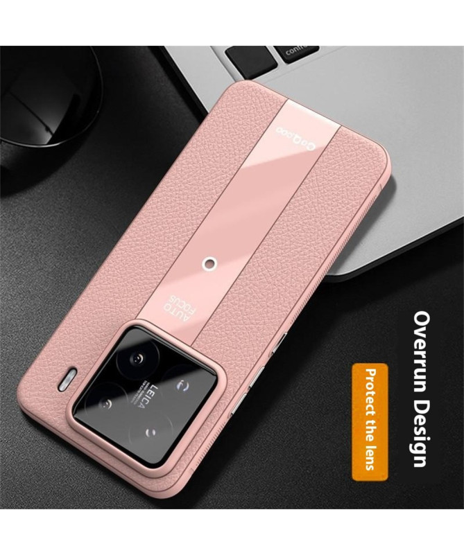 Coque Xiaomi 15 Pro Business Design Cuir et Acrylique
