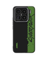 Coque Xiaomi 15 Pro Racing Noir et Vert Compatible MagSafe
