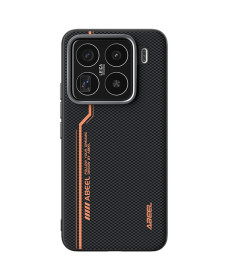 Coque Xiaomi 15 Pro Racing ABEEL Noir et Orange