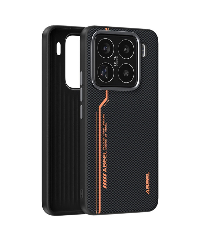 Coque Xiaomi 15 Pro Racing ABEEL Noir et Orange