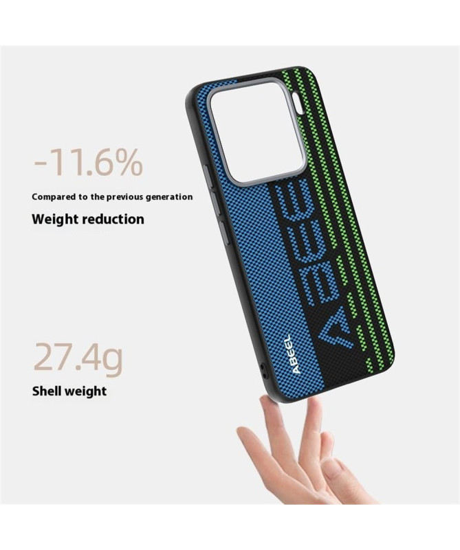 Coque Xiaomi 15 Pro Racing ABEEL Compatible MagSafe - Bleu