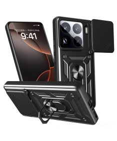 Coque Xiaomi 15 Pro Hybride Fonction Support et Cache Objectif