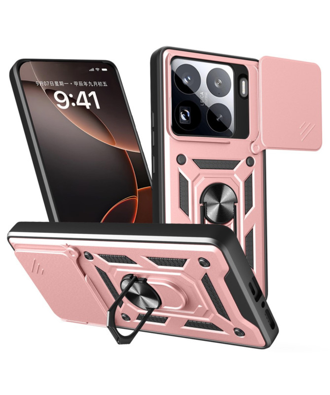 Coque Xiaomi 15 Pro Hybride Fonction Support et Cache Objectif