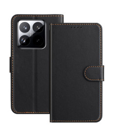 Housse Xiaomi 15 Pro Portefeuille Couture Premium