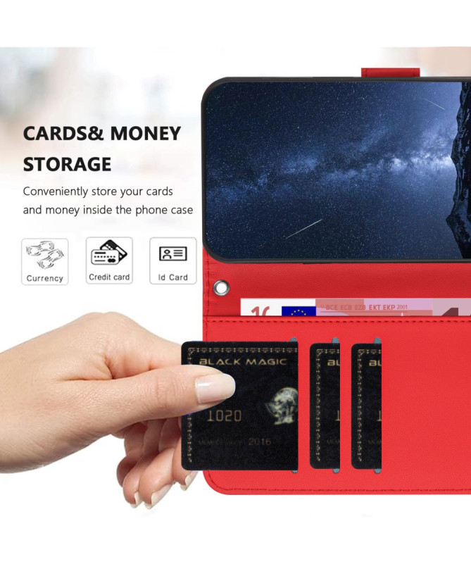 Housse Xiaomi 15 Pro Portefeuille Couture Premium