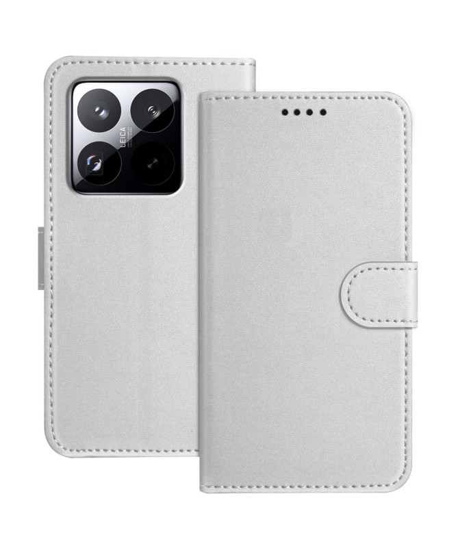 Housse Xiaomi 15 Pro Portefeuille Couture Premium