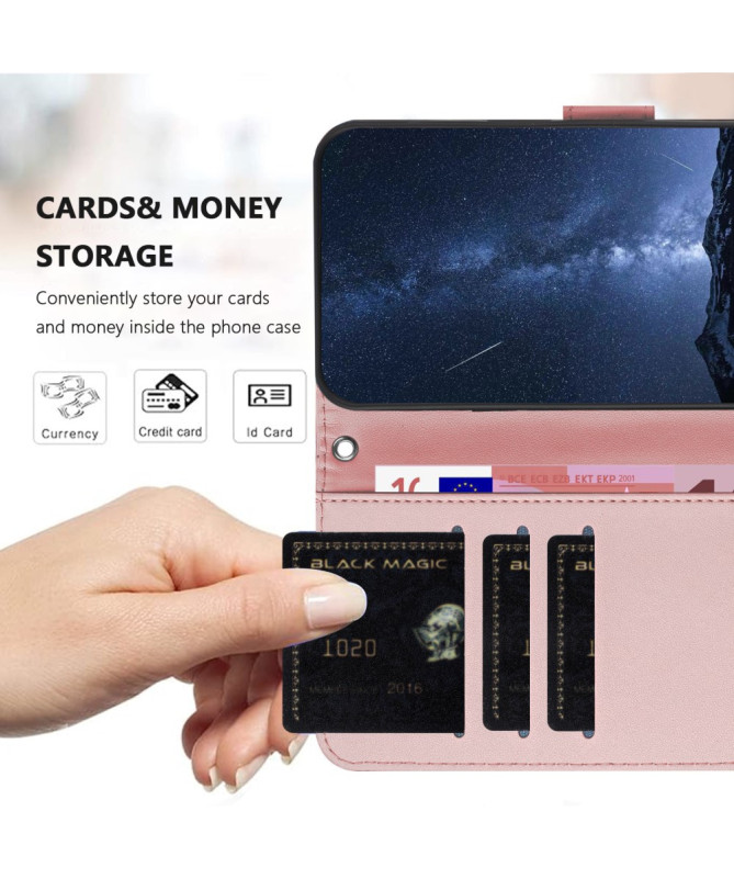 Housse Xiaomi 15 Pro Portefeuille Couture Premium