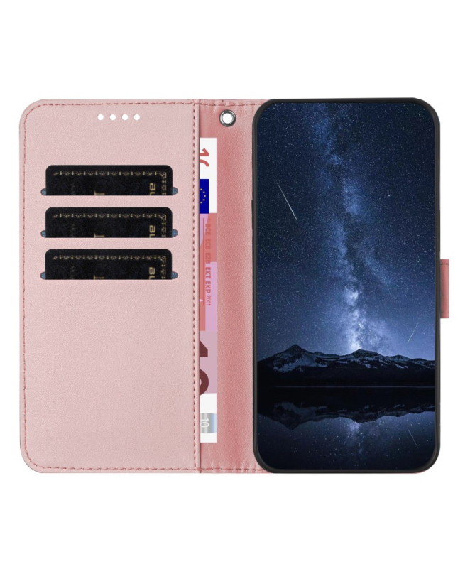 Housse Xiaomi 15 Pro Portefeuille Couture Premium