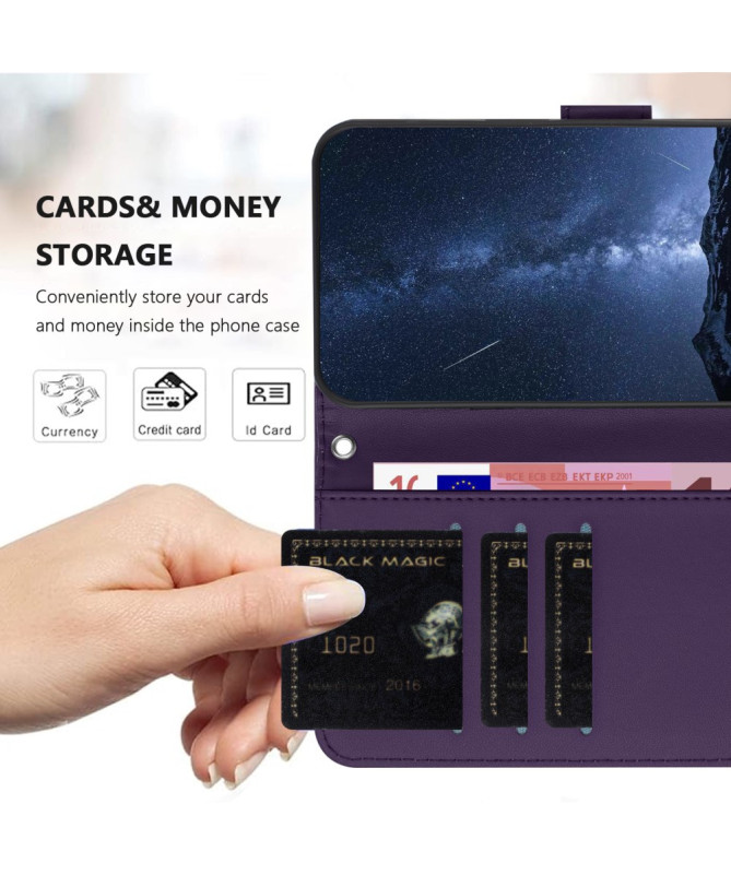 Housse Xiaomi 15 Pro Portefeuille Couture Premium