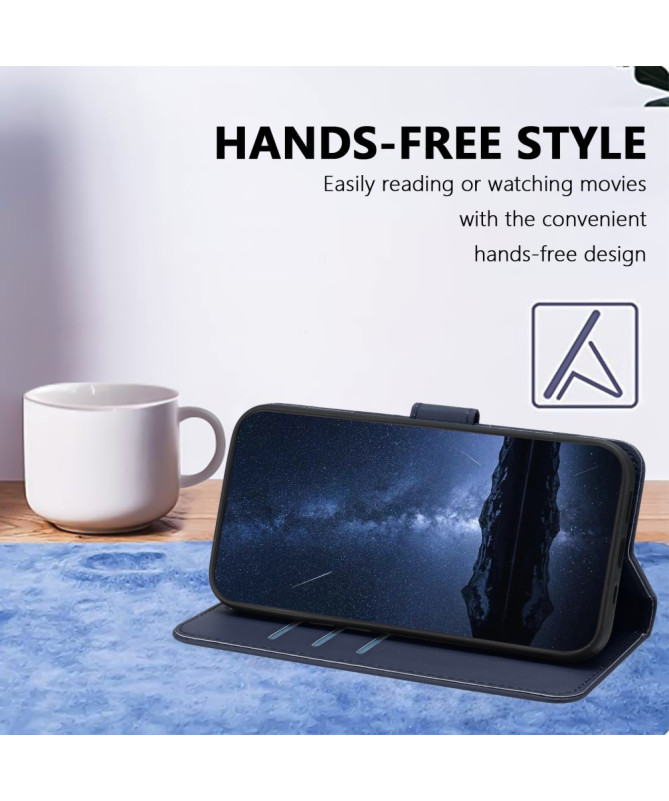 Housse Xiaomi 15 Pro Portefeuille Couture Premium