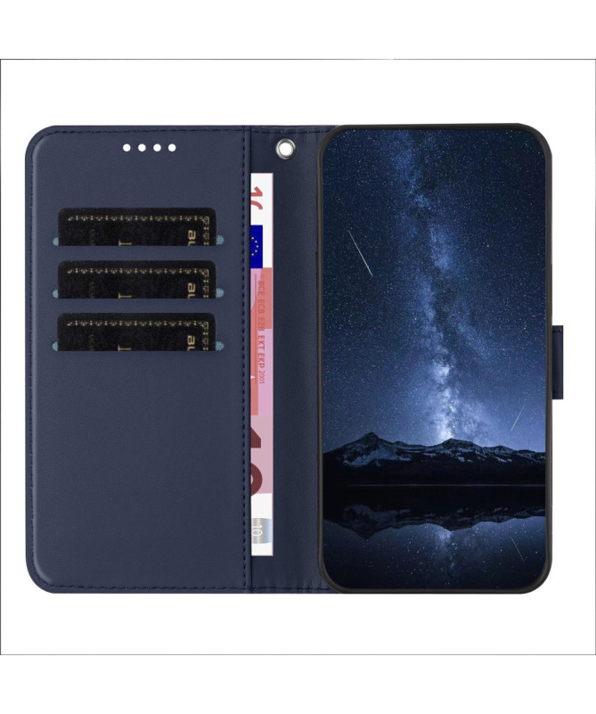 Housse Xiaomi 15 Pro Portefeuille Couture Premium