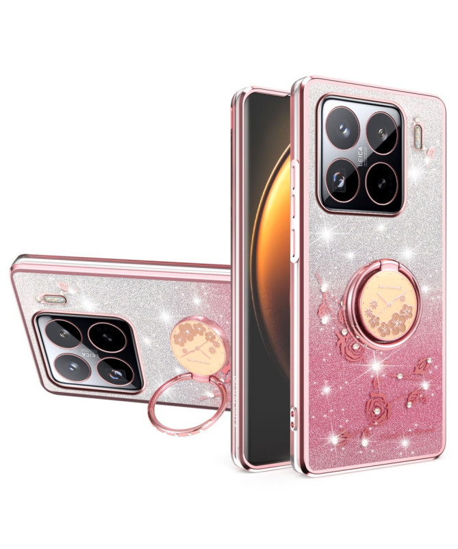 Coque Xiaomi 15 Pro Glamour avec Anneau Support